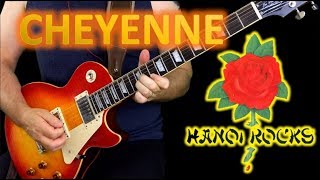 Cheyenne - Hanoi Rocks (1981) [Play along guitar cover]