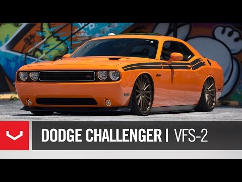 Dodge Challenger | "Orange Crush" | Vossen 20'' VFS-2