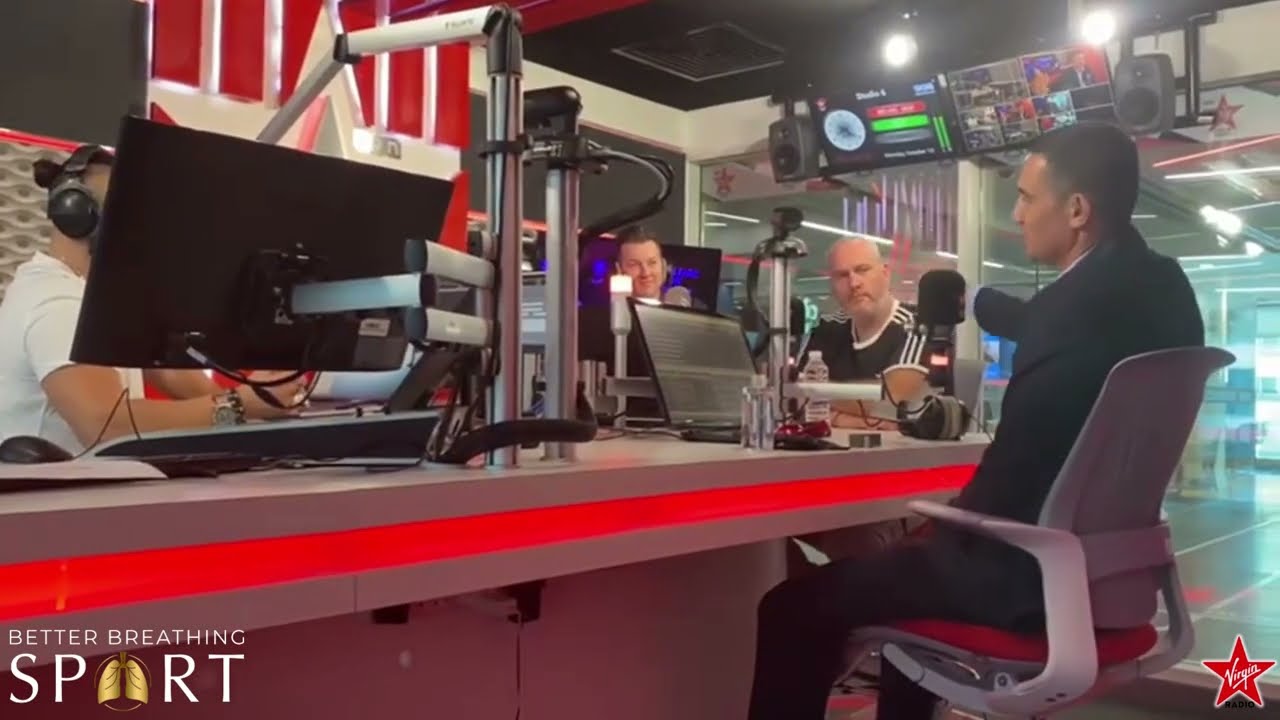 Brett Lee & Tim Cahill Talk About New Sports Breathing Product on Virgin Radio: The Kris Fade Show