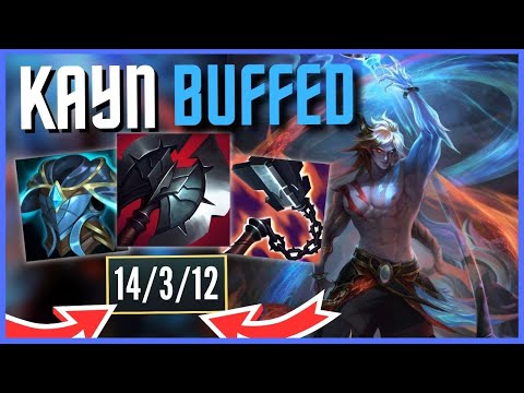 *NEW BUFFS* Riot Just Accidentally MEGA Buffed Kayn...