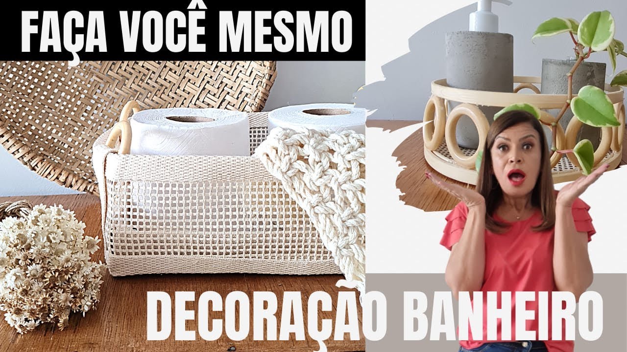 Faça você mesmo | Ideias de Decoração para o Banheiro