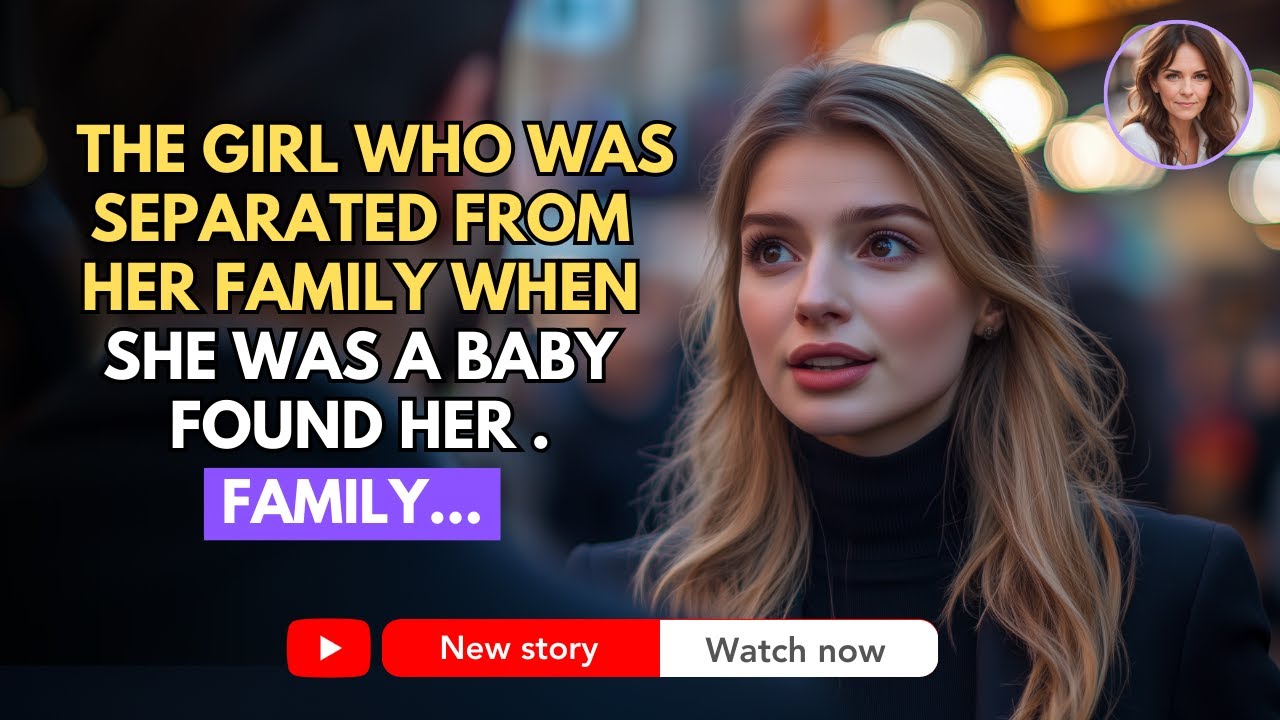 THE GIRL WHO WAS SEPARATED FROM HER FAMILY WHEN SHE WAS A BABY FOUND HER FAMILY