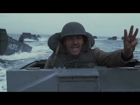 Desembarco de Normandía en "Salvar al soldado Ryan" (Steven Spielberg, 1998)