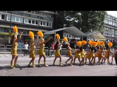 Notting Hill Carnival 2013 - London School of Samba (7 mins video)