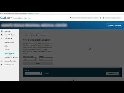 How to submit Hybrid Measures and View Outcomes