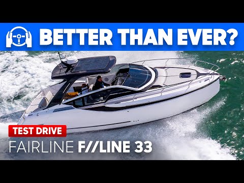 The Best 30ft Day Boat On The Market? Fairline F33 Hardtop - Test, Tour & Review
