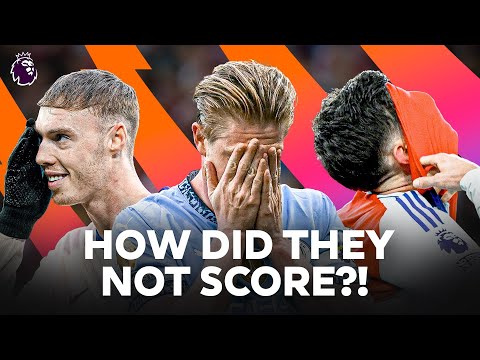 The WORST MISSES in the Premier League 2024/25 Season!