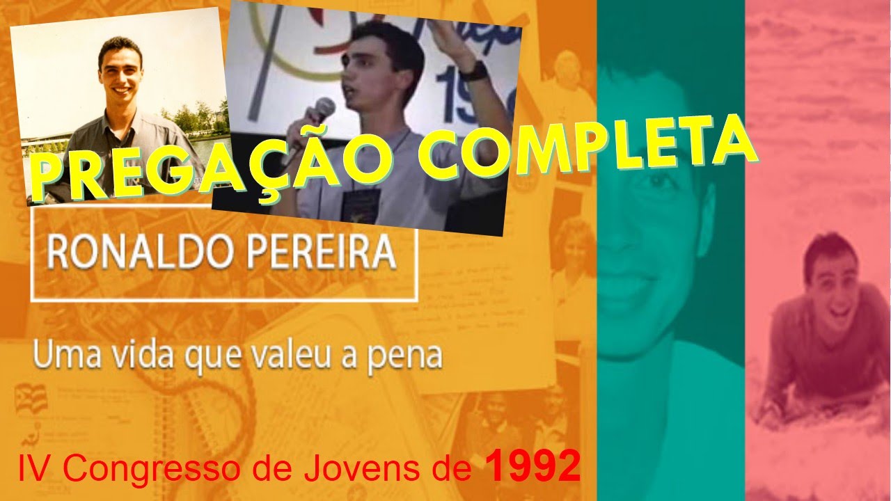 Ronaldo Pereira - Espiritualidade do Jovem Cristão (Música 1992) - Música Shalom - Ronaldo Pereira