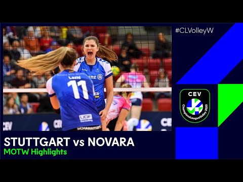 #CLVolleyW | Allianz MTV STUTTGART vs Igor Gorgonzola NOVARA - MOTW Highlights
