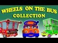 Wheels On The Bus Collection Red Bus Song Blue Bus Song Green Bus Song Orange Bus Song