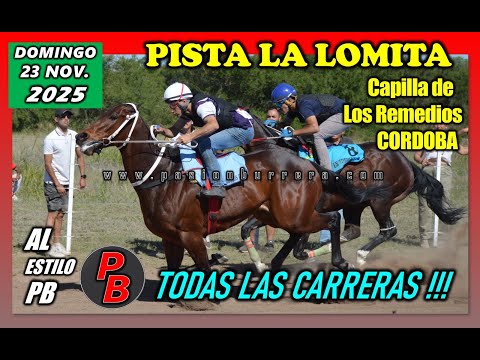CARRERAS PISTA LA LOMITA - CAPILLA DE LOS REMEDIOS, CORDOBA (23-11-2025)