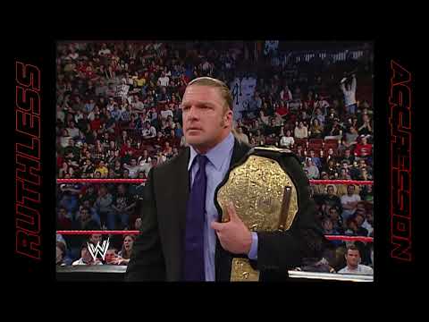 Scott Steiner vs. Triple H - Bench Press Challenge | WWE RAW (2003)