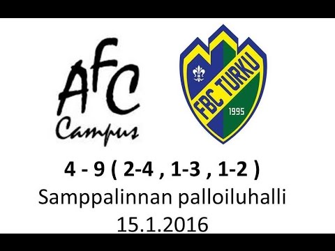 AFC CAMPUS - FBC TURKU 15.1.2016 MAALIT