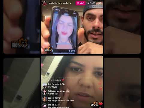 Rodolffo faz live Com os fans no Instagram