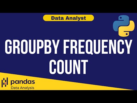 Python Data Analysis Tutorial 09 Groupby Frequency Count Data Analyst