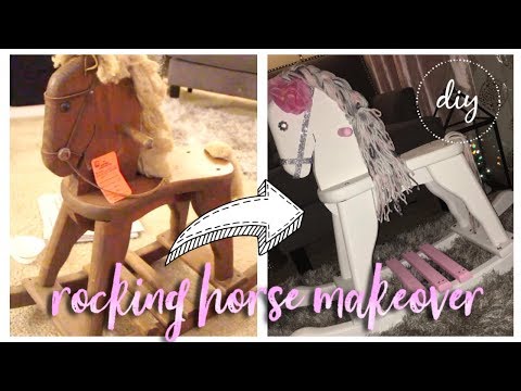 YouTube video about: How to restore a wooden rocking horse?
