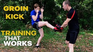 Groin Kick Training That Works—Jik Tek Jun Fan—Core JKD Kicking
