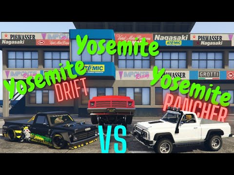 🏁 Drift Yosemite VS Yosemite VS Yosemite Rancher Which is best❓