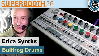 Video thumbnail for Erica Synths: Bullfrog Drums - Superbooth 2026 by sonicstate