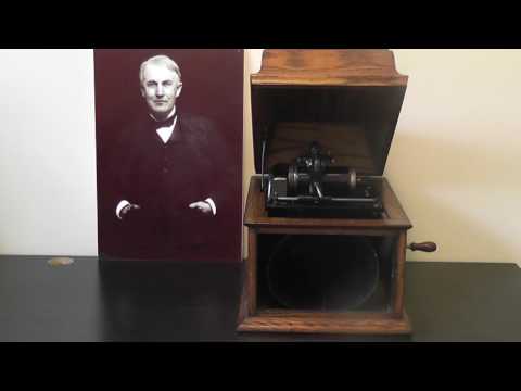 Edison blue amberol cylinder 4914 - The Old Red Barn Medley Quadrille by John Baltzell