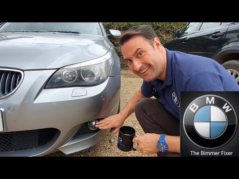 BMW 5 Series e60/e61 M-sport Fog Light Fixture Replacement.