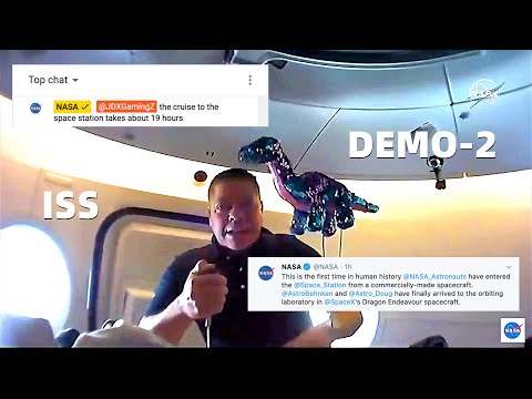 NASA & SpaceX Crew Dragon Demo-2 Launch To Dock (SHORTENED VERSION)