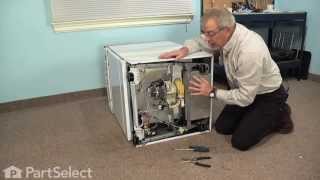 Dishwasher Repair - Replacing the Drain Solenoid (GE Part # WD21X10268)