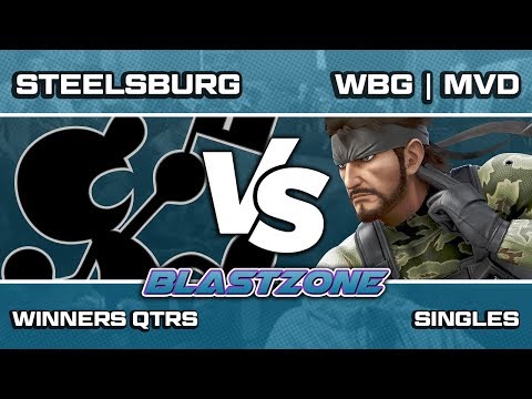 PSG Blastzone: Steelsburg (Game & Watch) vs WBG | MVD (Snake) - Winners Qtrs