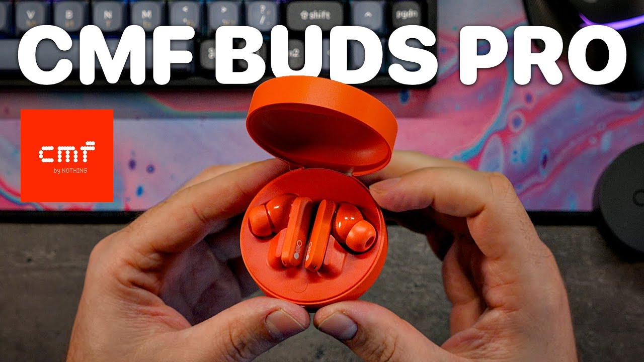 Бездротові навушники CMF Buds Pro (Orange) video preview