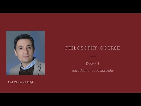 Introduction to Philosophy