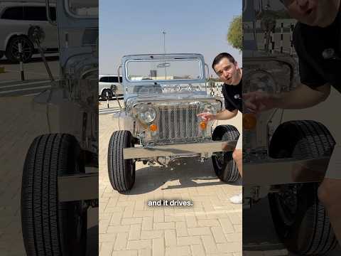 A Transparent Jeep! 👀 @sbxcars#jeep #transparent #cars