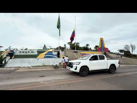 DIVISA DE BRASIL E VENEZUELA PELA BR 174 PACARAIMA/RR
