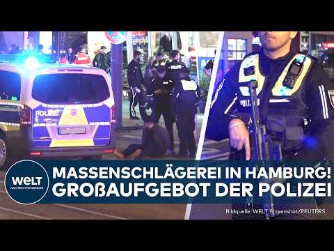 HAMBURG: Massenschlägerei im Phönixviertel! Stühle fliegen - Polizei rückt mit Großaufgebot aus!