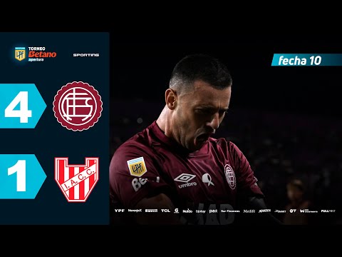 LANÚS 4 - 1 INSTITUTO I Resumen del partido | #TorneoBetano Apertura 2025