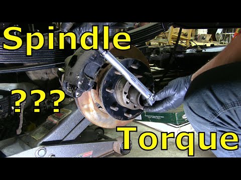 14 Bolt Spindle Nut Torque