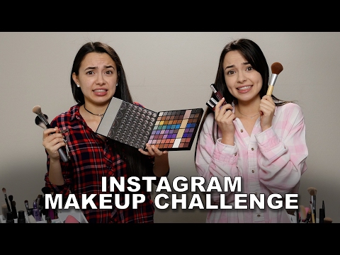 Instagram Makeup Challenge - Merrell Twins