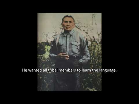 Lushootseed First Language Speaker Series - Jerry Kanim