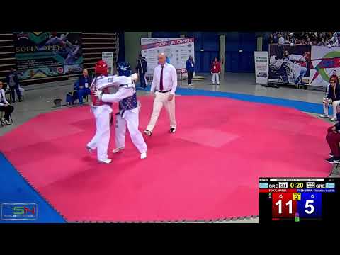 521  TSEKOURA, Christina Vasiliki, GRE vs  FOKA, MARIA, GRE 12 18