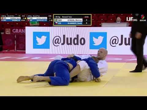 2020 Budapest 2 K 90 kg Nyman Marcus SWE vs  Klammert David CZE