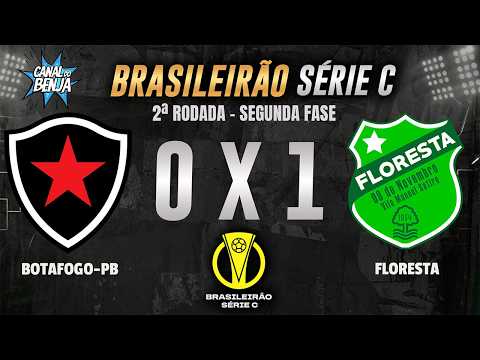 🔴 BOTAFOGO X FLORESTA | AO VIVO COM IMAGENS | BRASILEIRÃO SÉRIE C 2026
