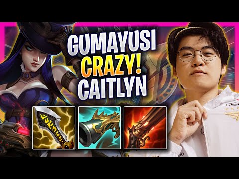 GUMAYUSI CRAZY GAME WITH CAITLYN! - T1 Gumayusi Plays Caitlyn ADC vs Mel! | Season 2025