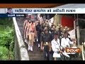 Last rite of martyr major Kamlesh Panday performed at his native village in Haldwani