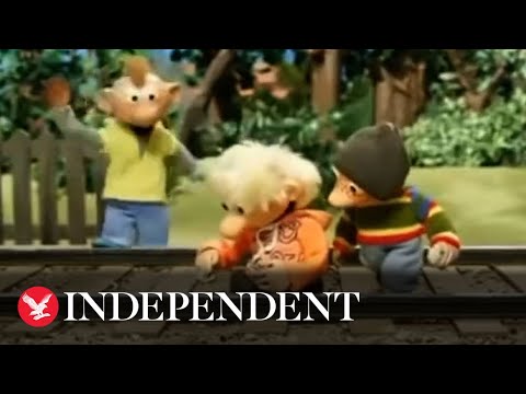 Bizarre Latvian rail safety advert warns children not to play on tracks