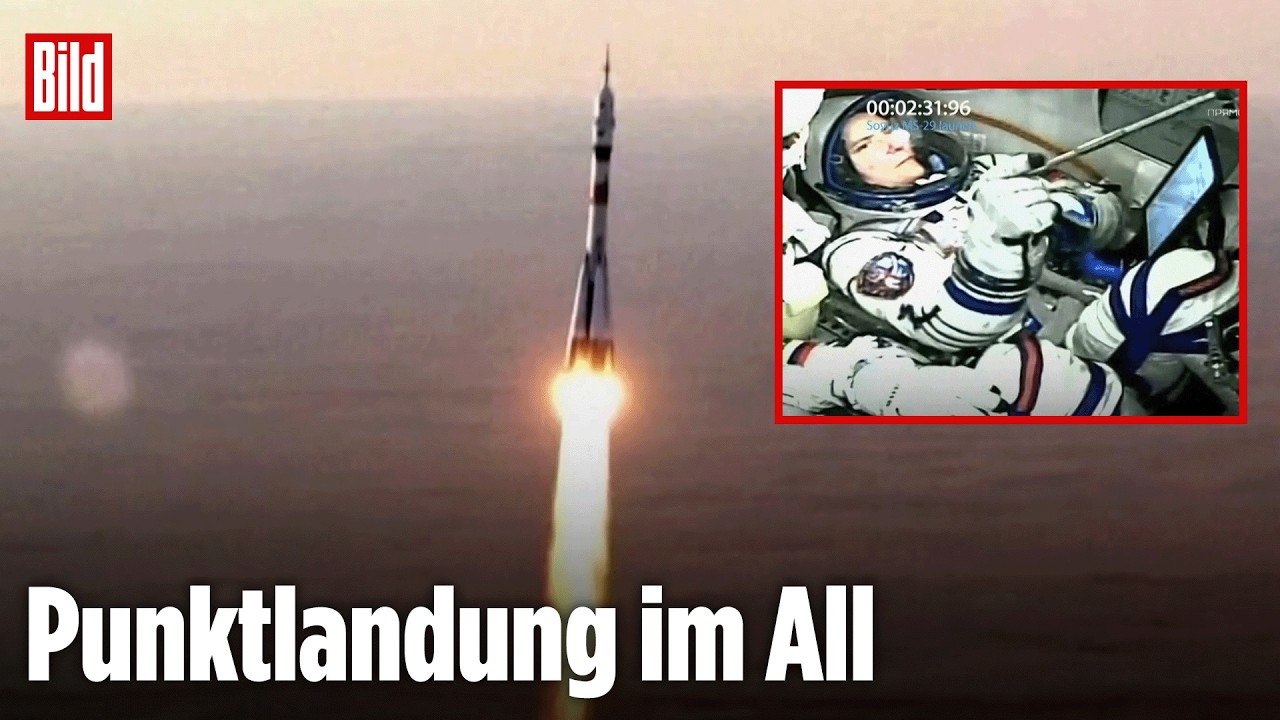 SOJUS MS-29: Russische und amerikanische Astronauten erreichen Raumstation ISS