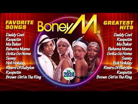 Boney M 2024 MIX Playlist ⭐ Daddy Cool, Rasputin, Ma Baker