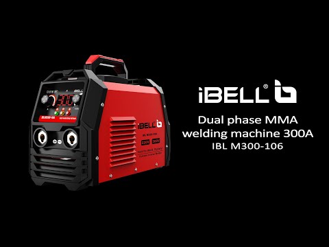 iBELL M300 - 106 Dual-phase Heavy Duty Inverter ARC Welding Machine (IGBT) 300A