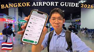 Don't Get Scammed at Bangkok Airport! (Full Don Mueang International Airport Guide 2026) 🇹🇭