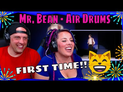 First Time Seeing Mr. Bean Play Air Drums! (Rowan Atkinson) LIVE | THE WOLF HUNTERZ REACTIONS