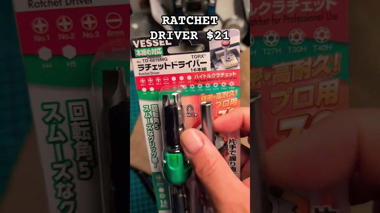Pretty Lil Driver, Better & Cheaper than LTT? #ltt #lmg #screwdriver #tools #japan