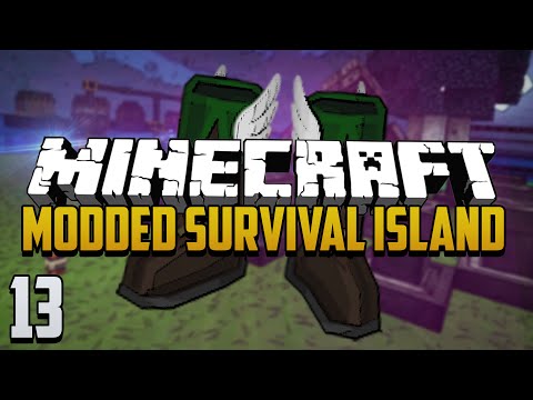 Minecraft Modded Survival Island - Ep.13 - Infusion Gone Wrong & Boots of the Traveller!